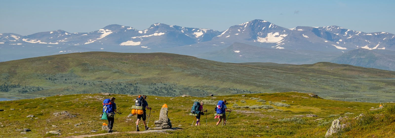 The Kungsleden trail