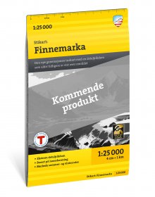 Stikart Finnemarka 1:25 000