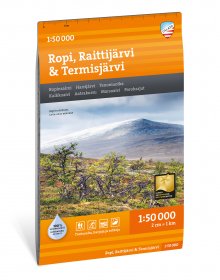 Ropi, Raittijärvi & Termisjärvi 1:50 000