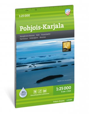 Pohjois-Karjala 1:25.000