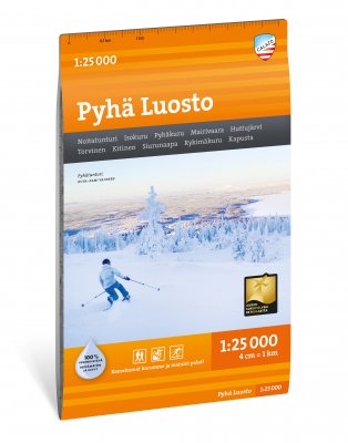 Pyhä Luosto 1:25.000