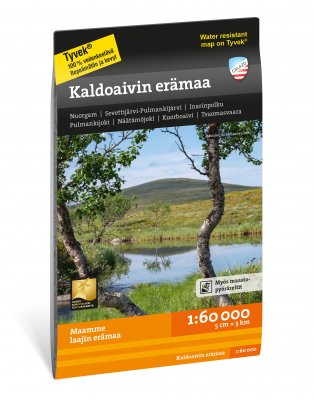 Kaldoaivin erämaa 1:60 000