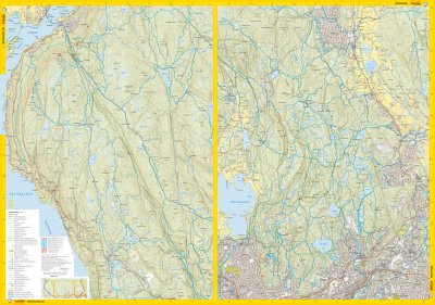 Stikart Oslo Nordmarka sør 1:20 000