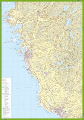 Norra Halland 1:50.000