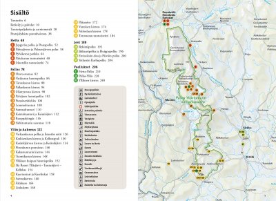 Pallas-Yllästunturin retkeilyopas