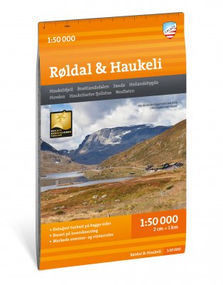 Turkart Røldal & Haukelli