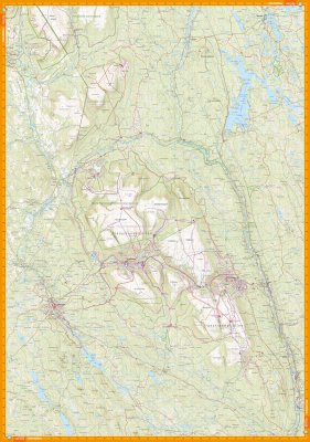 Sälen & Fulufjället 1:50.000