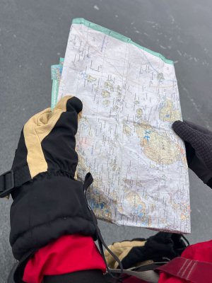 Skridskokarta Upplands skärgård 1:50.000