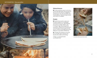 Laga mat på stekhäll