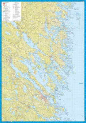 S:t Anna och Gryts skärgårdar 1:50 000