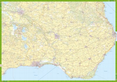 Sydöstra Skåne 1:50.000